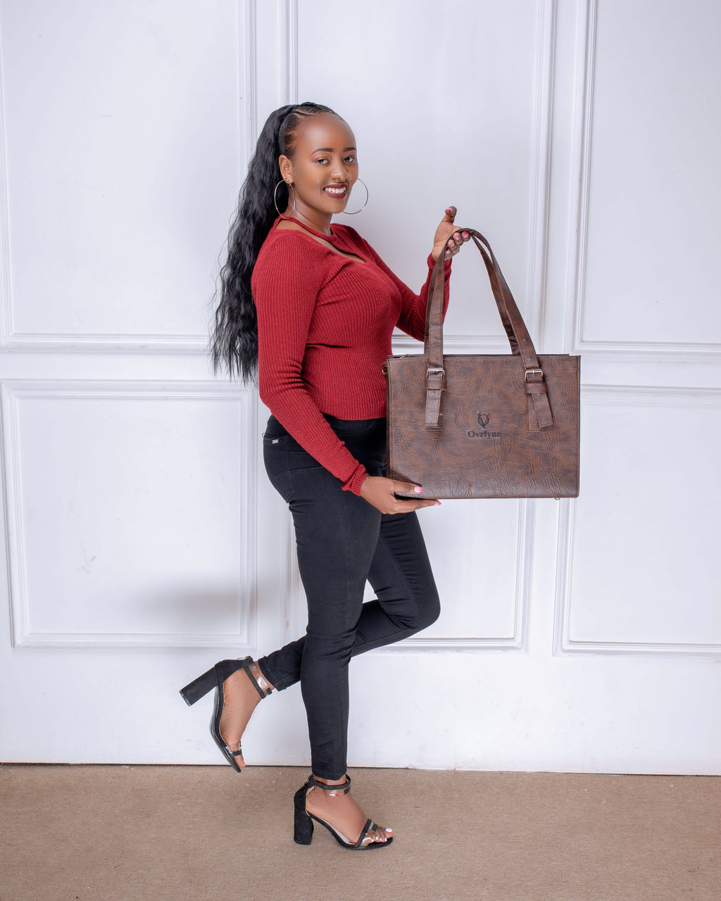 MF Laptop Handbag for Women – Fits 14 Inch Laptop Stylish Everyday Bag